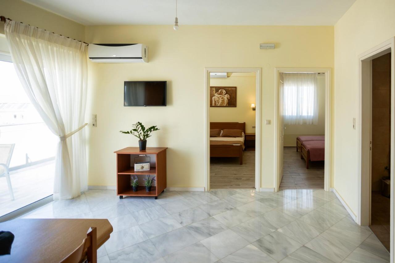 Daisy Hotel Apartments Rethymno Exteriör bild